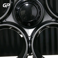 Jantes en alliage d'aluminium 6061 forgées monobloc, style bloc central, noires, 17-24 pouces, pour BMW G20, Audi B9, Mercedes W206, 5x112, ET personnalisé