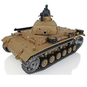 Heng Long Upgraded Ver 1/16TK7.0 Panzer III H RC Tank 3849 W/ 3