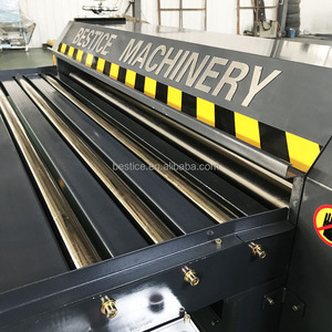 Con lăn ép chết cắt cho giấy các tông nhựa rỗng tấm sóng Hội Đồng Quản trị chết cắt máy nhăn - Product Image 5