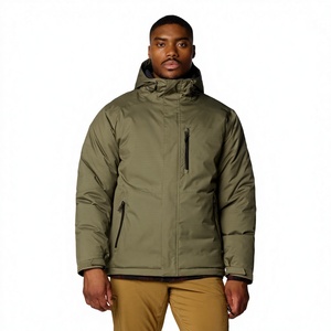 Veste décontractée à capuche chauffante USB pour couple 2025, imperméable, doublure en coton, thermique, grande taille, avec logo frontal, pour homme et femme - Product Image 2
