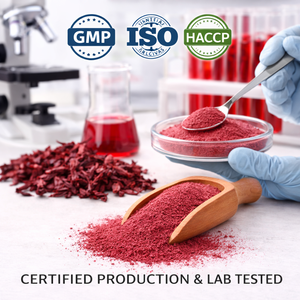 ผงดอกชบา ผงสมุนไพรธรรมชาติ บดละเอียด สำหรับดูแลเส้นผม ดูแลผิว และจำหน่ายในปริมาณมาก - Product Image 5