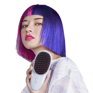 Mlike Beauty Wholesale Factory Directly Electric Handle Hot Hair Brush Comb Massager