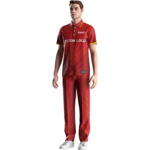 Chemises de cricket pour hommes de haute qualité pour la salle de sport et le fitness, séchage rapide, durables, coupe ajustée, idéales pour les jours de match et les compétitions - Product Image 5