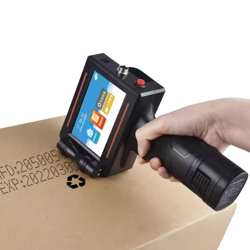 Demin Industrial Portable Handheld Inkjet Printer for Number Expiry Date Automatic Batch Coding Machine Wireless Mini Printer