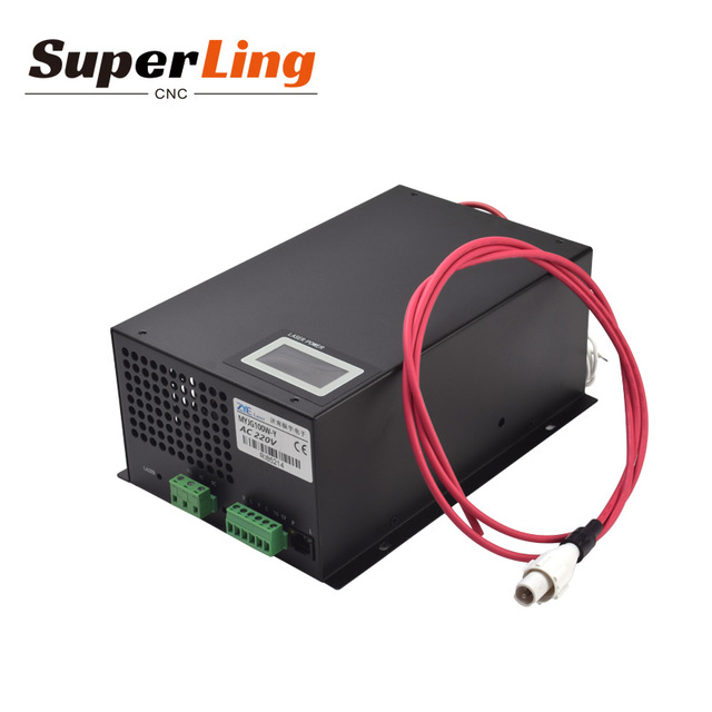 60W 80W 150W High Quality CO2 Laser Equipment Parts Cnc Laser Power Supply 1064nm Laser Power Supply for CO2 Machines