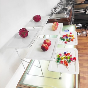 Articles <span class=keywords><strong>de</strong></span> restauration pour buffet santé 3 niveaux pierres précieuses apéritif salade fruits <span class=keywords><strong>de</strong></span> <span class=keywords><strong>mer</strong></span> plateaux à fruits support <span class=keywords><strong>plateau</strong></span> <span class=keywords><strong>de</strong></span> service en céramique porcelaine blanche - Product Image 5