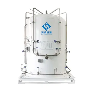 3 m3- 5 m3 Mikro kryogener Massen tank aus rostfreiem Stahl Kryogener Flüssigkeits druck behälter zum Befüllen mit Gas