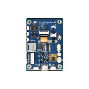 RP2350-Touch-LCD-2.8 Pantalla Táctil Capacitiva de 2.8 Pulgadas, Placa de Desarrollo con Panel IPS de 240x320, Táctil de 5 Puntos, Interfaz SPI, Waveshare - Product Image 3