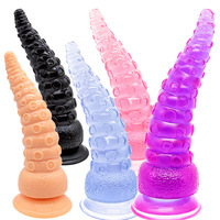 Productos sexuales Kovida para hombres gays, consolador de silicona gigante, enorme, grande, de plástico, con forma de pene femenino, tentáculo monstruoso, juguete sexual para mujer.