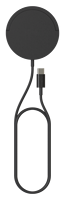Chargeur sans fil de bureau compatible, puissance de sortie 10W, matériau ABS, certifié PD/QC, charge rapide, magnétique, multifonctionnel