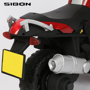SIBON B0140143 6V 4.5AH Phares avant et arrière, bouton à 4 pressions, fonctionne sur piles, moto jouet pour enfants, voiture à pédales pour bébé - Product Image 4