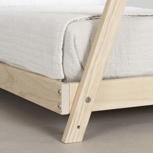 Çocuklar için bebek yurt kız erkek yatak çocuk ahşap katı yatak çocuklar - Product Image 4