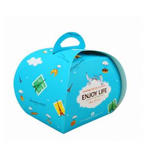 Caja de Papel para Pastel con Asa, Impresión Personalizada, Apta para Alimentos - Product Image 6