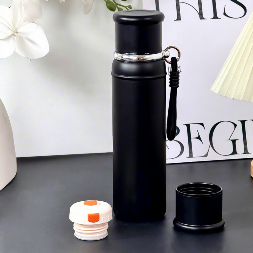 Tasse isotherme professionnelle - Noir élégant 700 ml