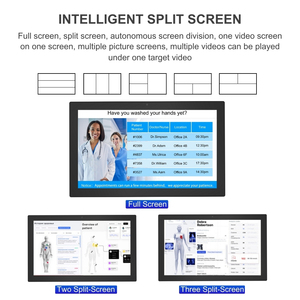 商用Android 11タブレットLCDパネルモニター 15/27/32/43/55インチ 病院天井吊り下げディスプレイ デジタルサイネージ広告 - Product Image 4