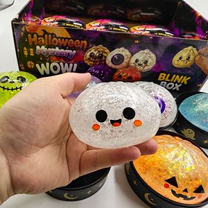 Jouet à presser en plastique souple anti-stress, motif paniers de buns vapeur d'Halloween, 85 cm - Product Image 3