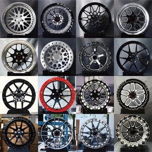 Jantes JUWA forgées 17-18 pouces 17x9.5 18x10 Beadlock tout-terrain <span class=keywords><strong>noir</strong></span> <span class=keywords><strong>mat</strong></span> 5x127 pour Jeep Wrangler Gladiator Mud Terrain - Product Image 5