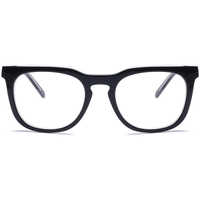 Monture de lunettes optiques classiques rondes de haute qualité Elan Optical YB7208, unisexe, en acétate, sans peinture, livraison directe d'usine