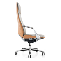 Chaise de bureau de luxe en cuir, moderne, pour boss et gestion