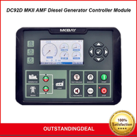 Módulo controlador de generador AMF Plc DC92D MKII, arranque automático, generador de gasolina ot2, suministro a granel