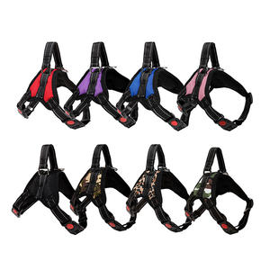 7色ペットハーネスとリーシュウォーキングトレーニングペット犬ハーネスベスト - Product Image 1