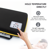2025 Beat Selling Produits de massage Chauffage de massage aux pierres chaudes avec contrôle numérique de la température pour spa professionnel et usage domestique