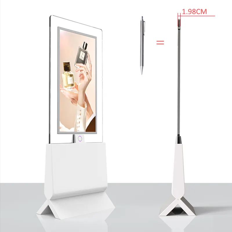 Напольная двухсторонняя цифровая стойка для помещений, стенд для дисплея, панель для пола, рекламный плеер 55 дюймов