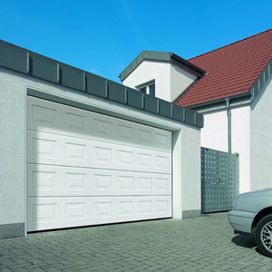 Portes <span class=keywords><strong>de</strong></span> <span class=keywords><strong>garage</strong></span> sectionnelles électriques modernes en aluminium isolées, finition personnalisée, à double paroi, automatiques, <span class=keywords><strong>pour</strong></span> villas - Product Image 3