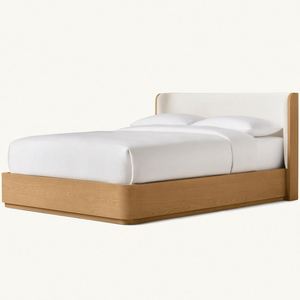 Cama de Pared Moderna de Madera Maciza, Tamaño Personalizable, Muebles de Dormitorio Directo de Fábrica - Product Image 6