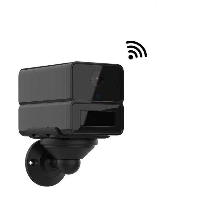 Mini 4G WIFI 2600mah Rechargeable Battery Sim Card Wide View Angle CCTV Video Network Camera D2