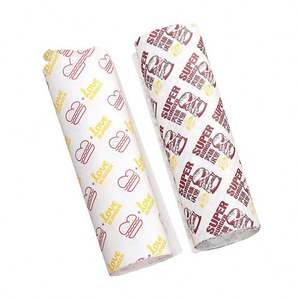 Papier d'emballage pour viande de charcuterie, papier d'emballage résistant à la graisse, de qualité alimentaire, avec logo imprimé personnalisé, PM - Product Image 6