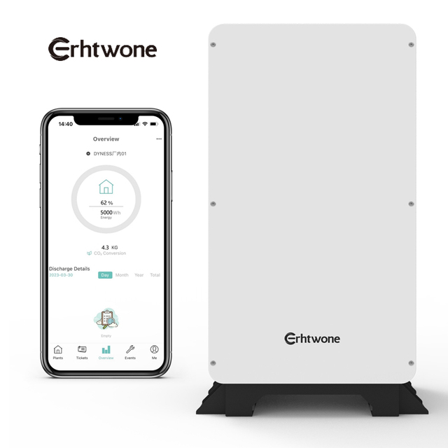 Erhtwone IP65 10kwh 20kwh 30kwh Home Energy Storage System Outdoor 48v 300ah 450ah Lithium Battery Cabinet with Smart Bms