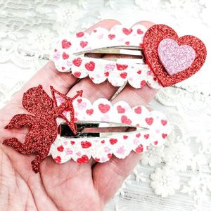 2024 noël enfants pinces à cheveux 2 pièces/ensemble épingles à cheveux pour enfants bébé pince à pain d'épice accessoires de cheveux de noël - Product Image 6