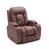 Canapé inclinable électrique avec fonction de levage, massage, pivotement et balancement, port USB, siège individuel, style moderne, collection ODM Export
