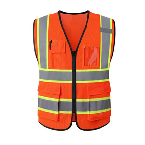 2025 usine haute visibilité vêtements de sécurité signal gilet gilet réfléchissant travail gilet de sécurité réfléchissant - Product Image 2