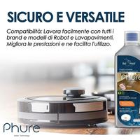 Pembersih Lantai Kayu Cair Berbasis Pelarut Ramah Lingkungan Label Pribadi OEM 1000ml Buatan Italia untuk Robot dan Penyedot Debu