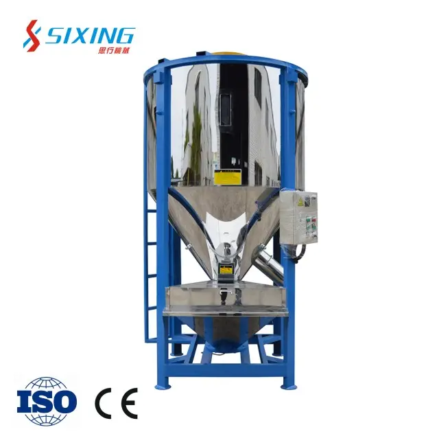Top quality big capacity manufacturer heathing volumetric type plastic masterbatch vertical mixer