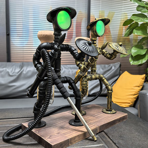 <span class=keywords><strong>Robot</strong></span> narguilé unique shisha night club barware sheesha narguilé pot - Product Image 6