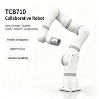 Bras robotique collaboratif 7 axes A2CA-710, charge utile 10 kg, rayon maximal 761,5 mm, DC48V 240W, 7-DOF, servomoteur Cobot, utilisation en restaurant ZY