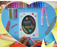 TWOHANDS Stylo à colle liquide personnalisé à séchage rapide pour Postit Sticky Note et DIY