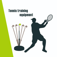 Appareil d'entraînement de tennis et de pickleball pour l'intérieur, simulateur de swing de tennis, dispositif de pratique de mouvement fixe pour l'extérieur