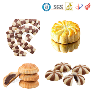 Machine à incruster à quatre trémies pour la production de biscuits <span class=keywords><strong>Marguerite</strong></span> au melon et de pain farci - Product Image 3