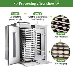 Retardador de Fermentación para Panadería de Doble Puerta con Vapor, 100/80 cm, Económico, para Pan Francés y Pequeños Productos de Panadería, con Termostatos - Product Image 5