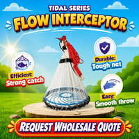 Filet de pêche à appâts River-Scout Edition 1 – Prix avantageux pour achats en gros – Professionnel, durable, renforcé, optimisé, stable, avancé, marin
