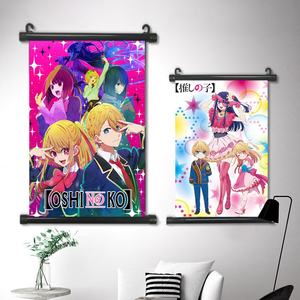 35 styles 40*60cm 60*90cm Gorou Akuamarin Hoshino Ai Rubii Sarina Parchemins suspendus Oshi No Ko Affiches personnalisées Anime Parchemins muraux - Product Image 1