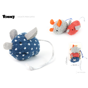 Blue Dot Tre Ratti 6* 3.5cm Giocattoli Interattivi e di Movimento per Animali Domestici - Product Image 1