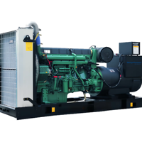 Générateur Dongkang Série Open Frame 50-200kW - Moteur 24V DC Démarrage Électrique 400V - Contrôle Convivial Exquis
