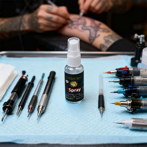 2025 nueva personalización 30ml tatuaje Spray práctica piel Microshading máquina personalizada tatuaje tinta Microblading crema Estudio de belleza - Product Image 5