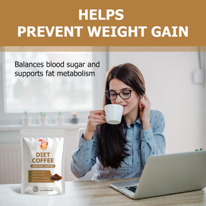 Café Herbal Instantané pour le Contrôle de l'Appétit et le Soutien Métabolique, Torréfaction Moyenne avec Berbérine et Chrome pour Réduire les Fringales et Équilibrer le Système - Product Image 5