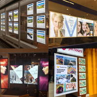 Papier d'impression LED pour affiches publicitaires Litsign LS P1 multi-tailles, résistant à l'eau, brillant, pour boîte à lumière
